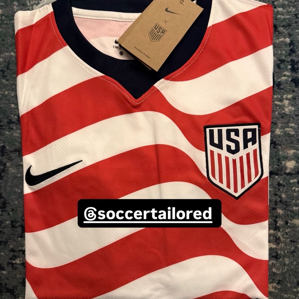 USA soccer jersey size M L XL XXL camisa maglia camiseta - Picture 2 of 6